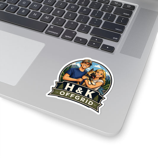 H & K OFFGRID Spring Logo Sticker