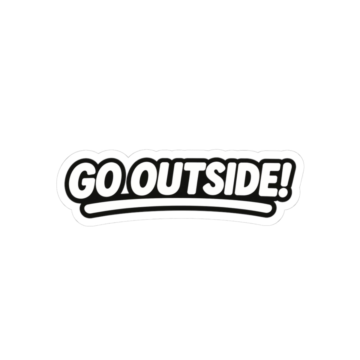 Go Outside! Bumper Sticker