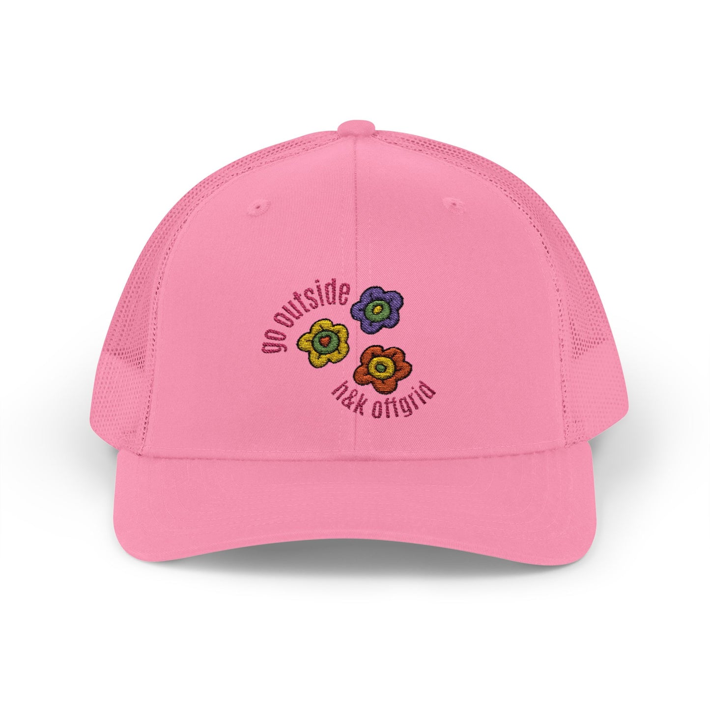 Go Outside - H & K OFFGRID Floral Trucker Hat