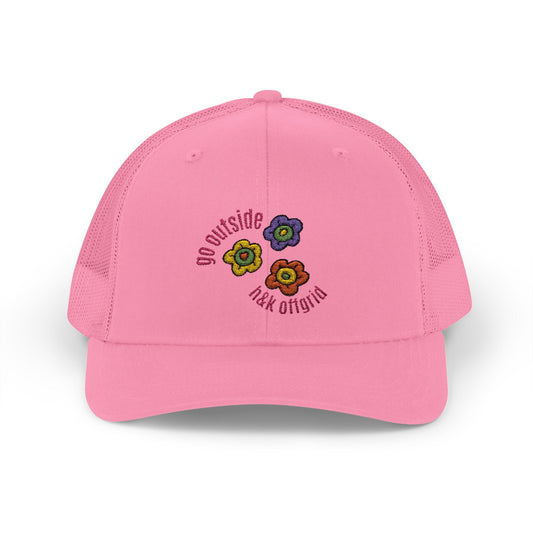 Go Outside - H & K OFFGRID Floral Trucker Hat