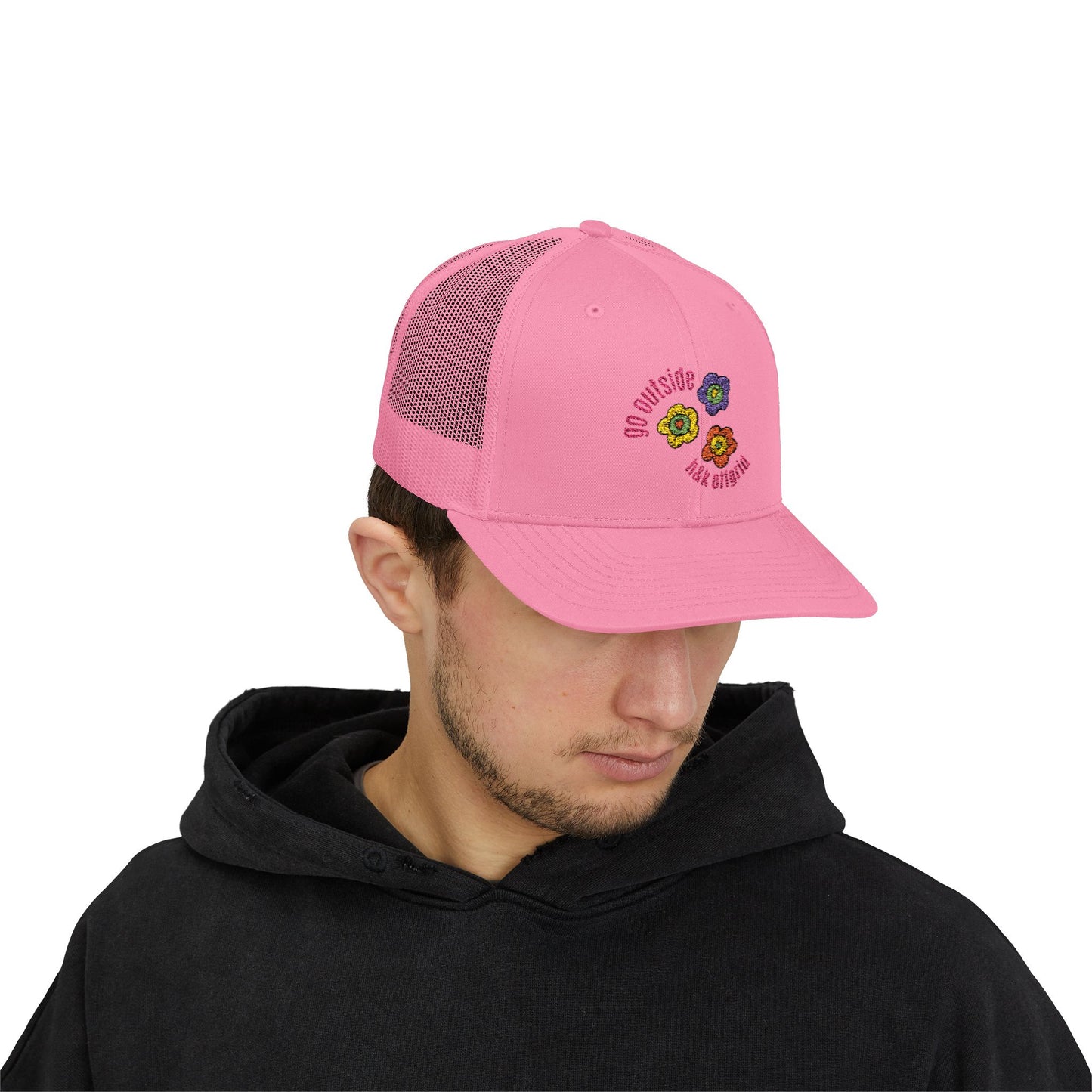 Go Outside - H & K OFFGRID Floral Trucker Hat