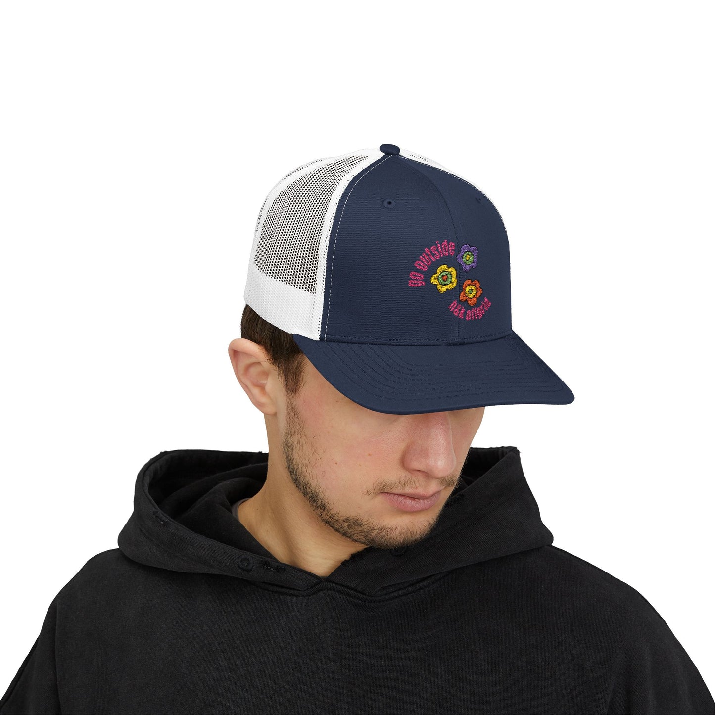 Go Outside - H & K OFFGRID Floral Trucker Hat