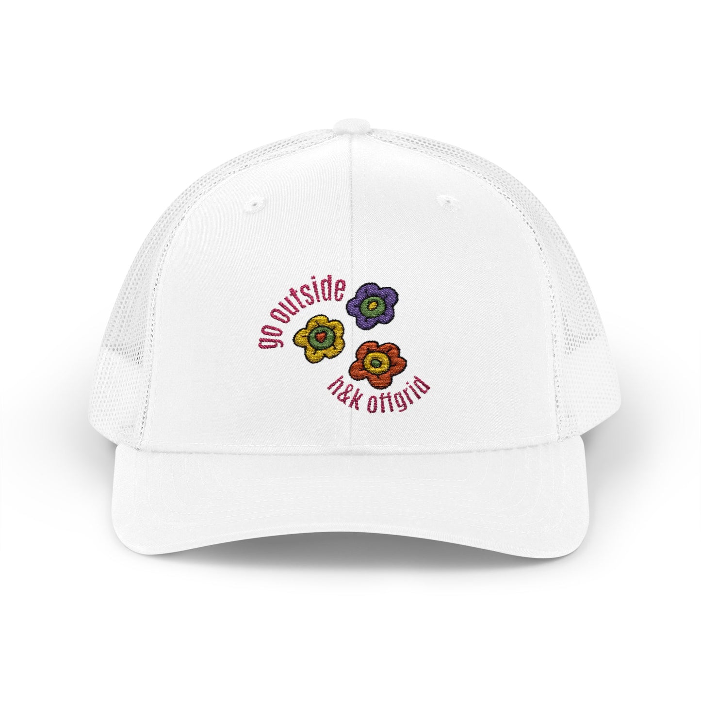 Go Outside - H & K OFFGRID Floral Trucker Hat