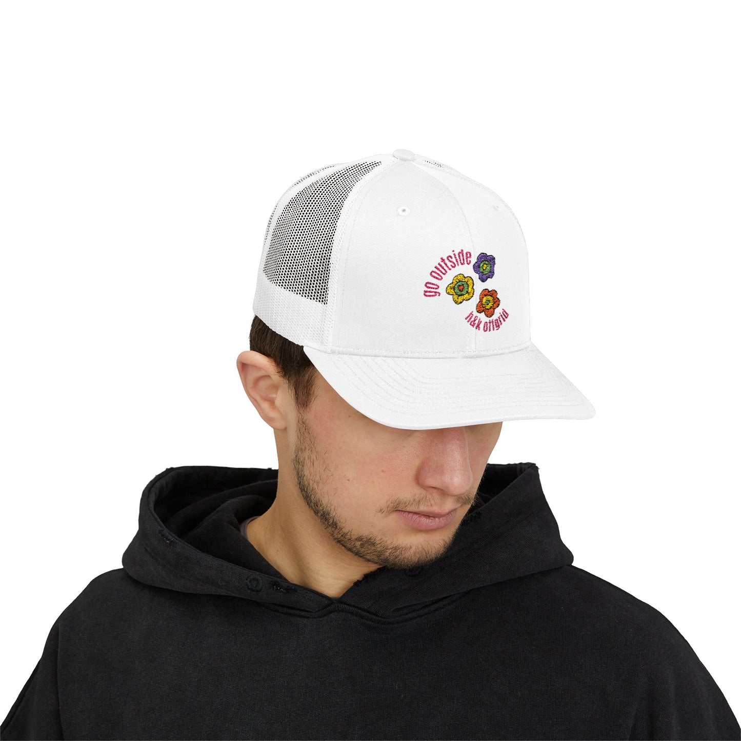 Go Outside - H & K OFFGRID Floral Trucker Hat