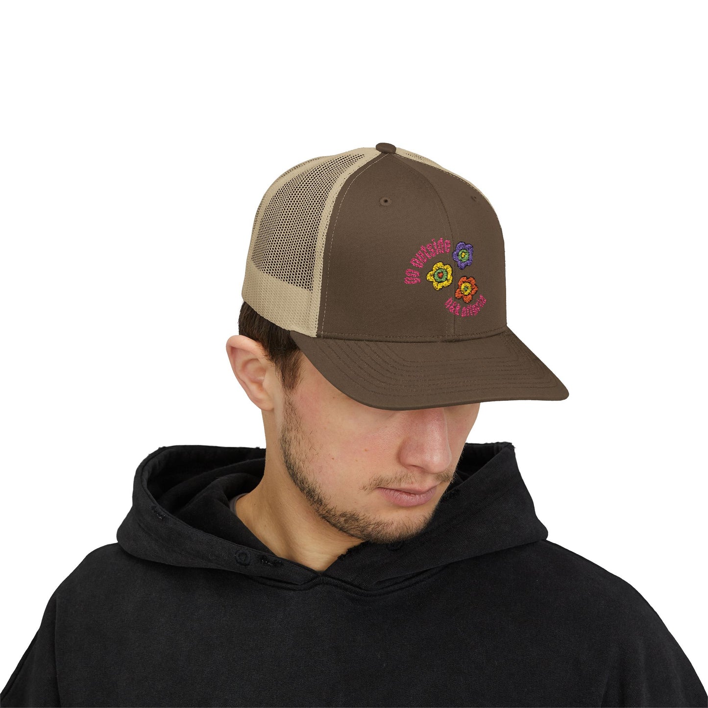 Go Outside - H & K OFFGRID Floral Trucker Hat