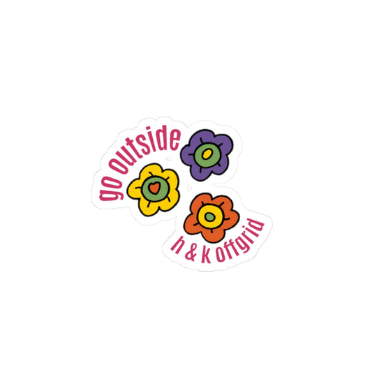 Go Outside! Spring Sticker