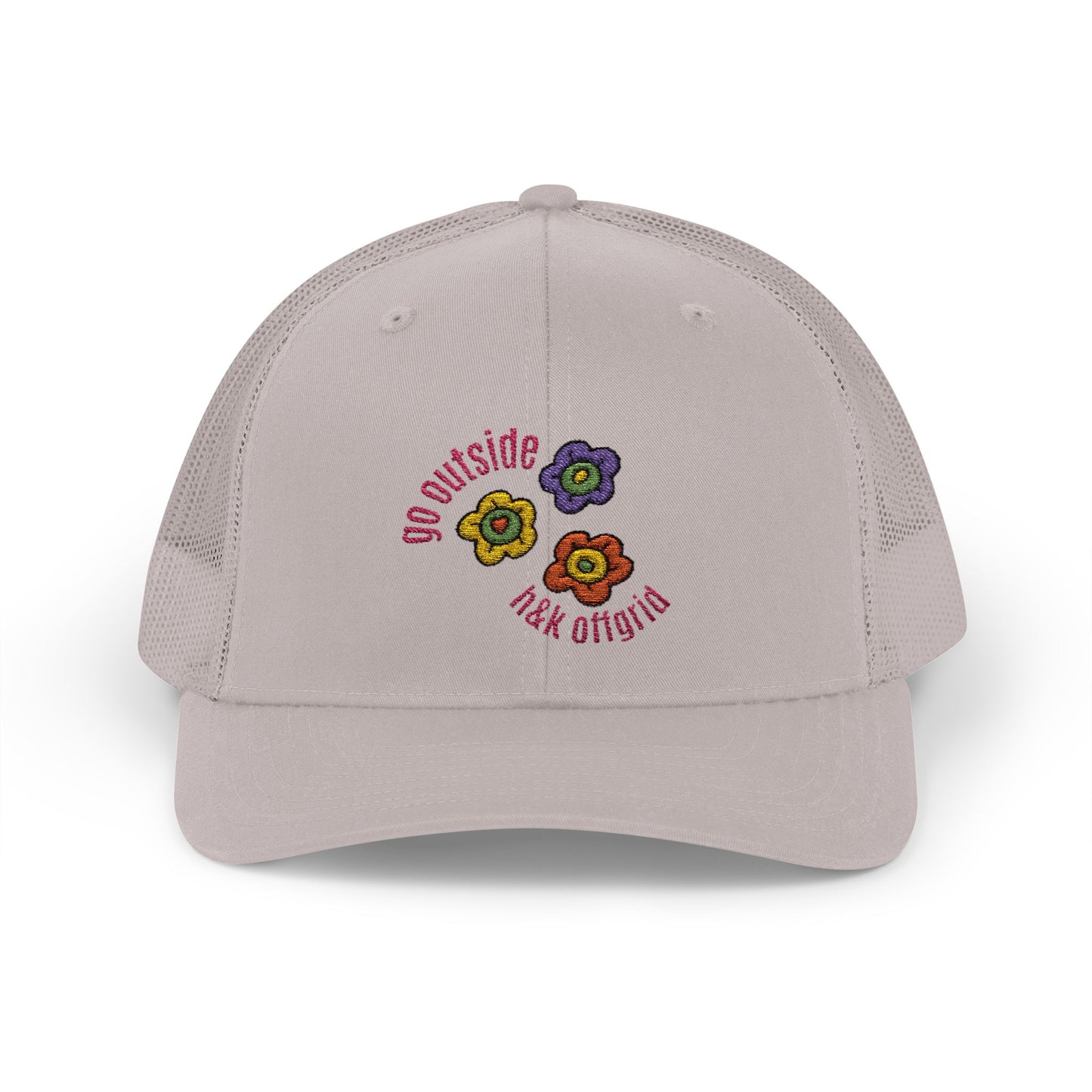 Go Outside - H & K OFFGRID Floral Trucker Hat