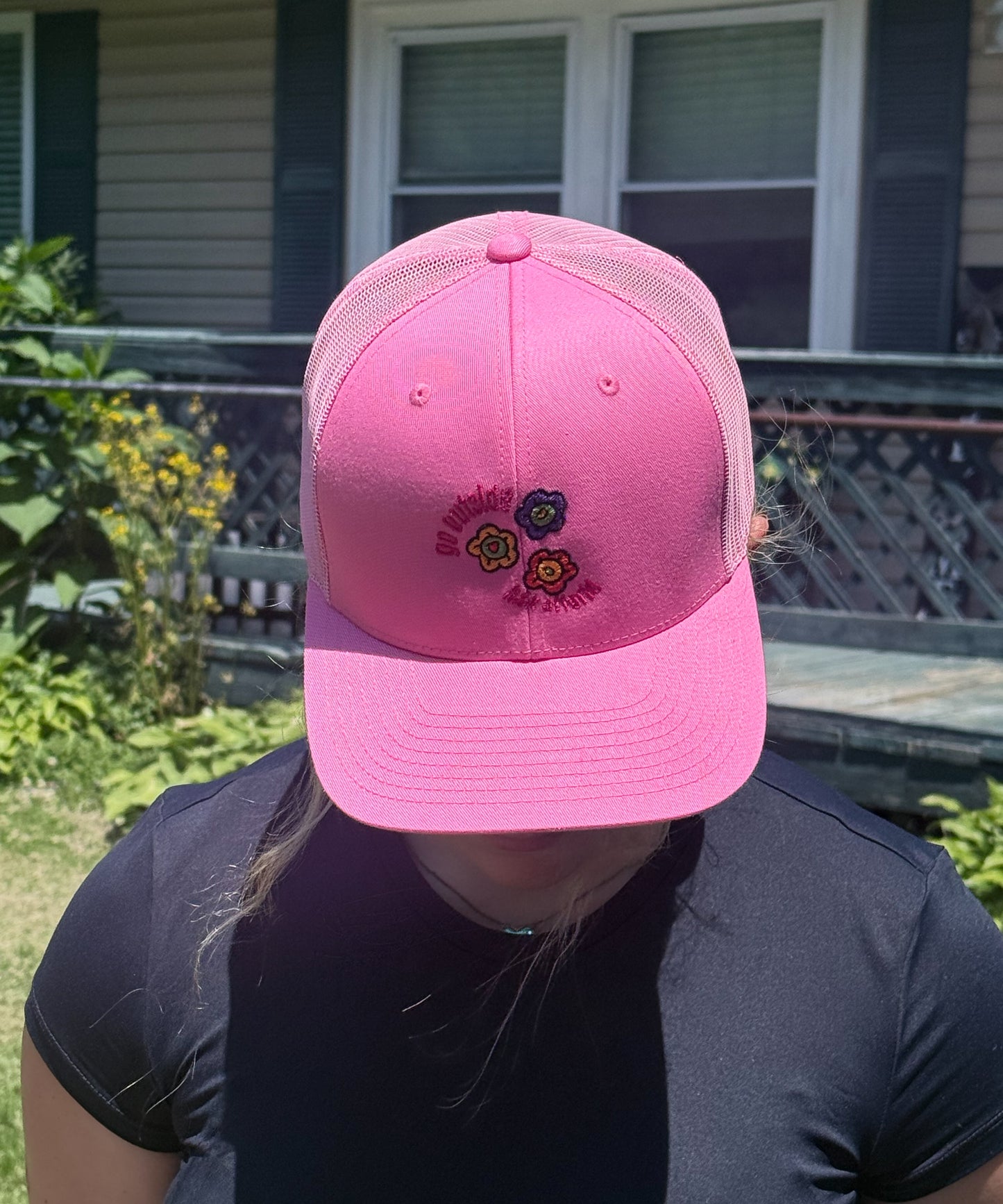 Go Outside - H & K OFFGRID Floral Trucker Hat